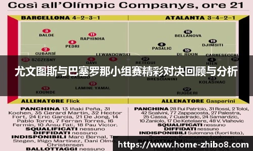 尤文图斯与巴塞罗那小组赛精彩对决回顾与分析